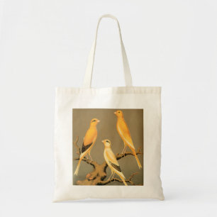 Yorkshire canaries tote bag