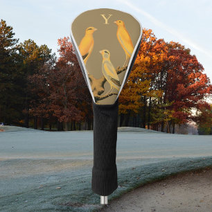  Yorkshire  canary birds - Golf Head Cover