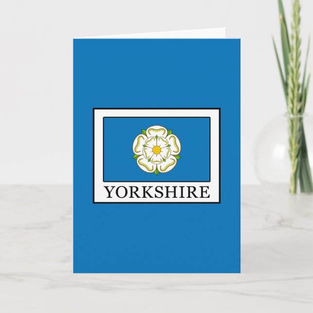 Yorkshire County England Card (Front)