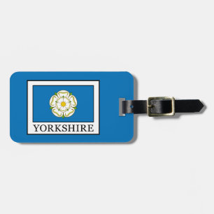 Yorkshire County England Luggage Tag