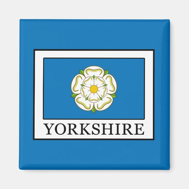 Yorkshire County England Magnet (Front)