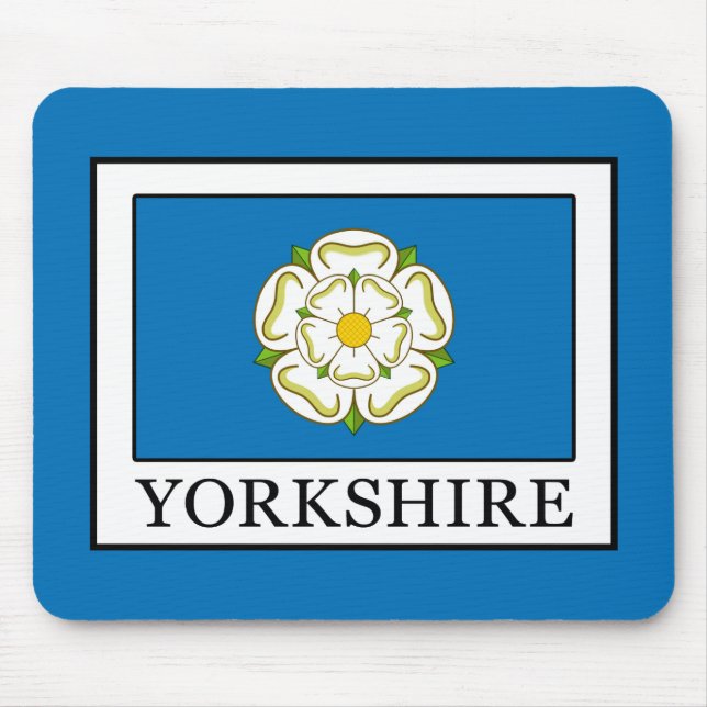 Yorkshire County England Mouse Mat (Front)
