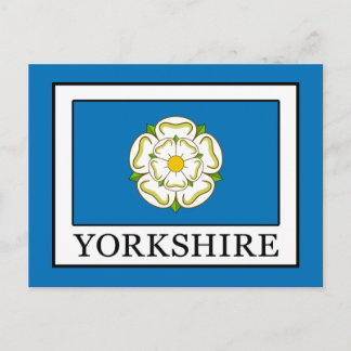 Yorkshire County England Postcard