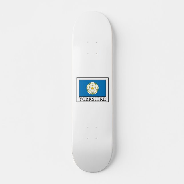 Yorkshire County England Skateboard (Front)