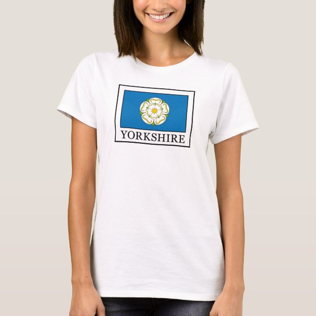 Yorkshire County England T-Shirt (Front)