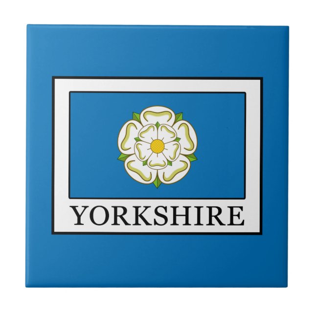 Yorkshire County England Tile (Front)
