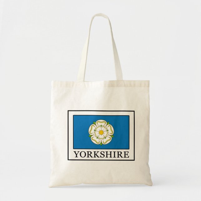 Yorkshire County England Tote Bag (Front)