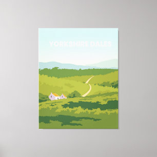Yorkshire dales canvas print