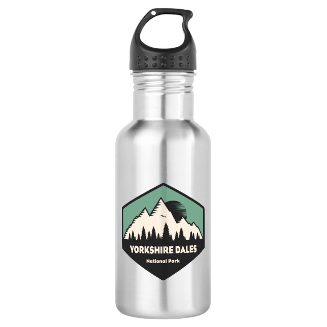 Yorkshire Dales National Park 532 Ml Water Bottle (Front)