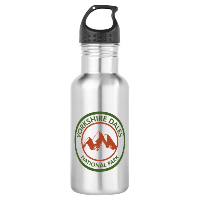 Yorkshire Dales National Park 532 Ml Water Bottle (Front)