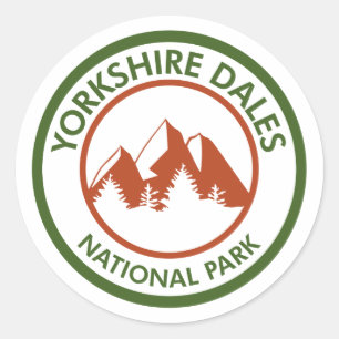 Yorkshire Dales National Park Classic Round Sticker