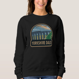 Yorkshire Dales National Park England Vintage  Sweatshirt