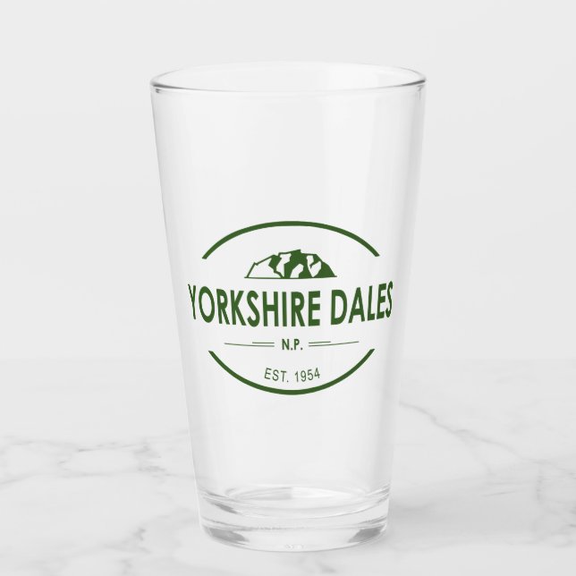 Yorkshire Dales National Park Glass (Front)