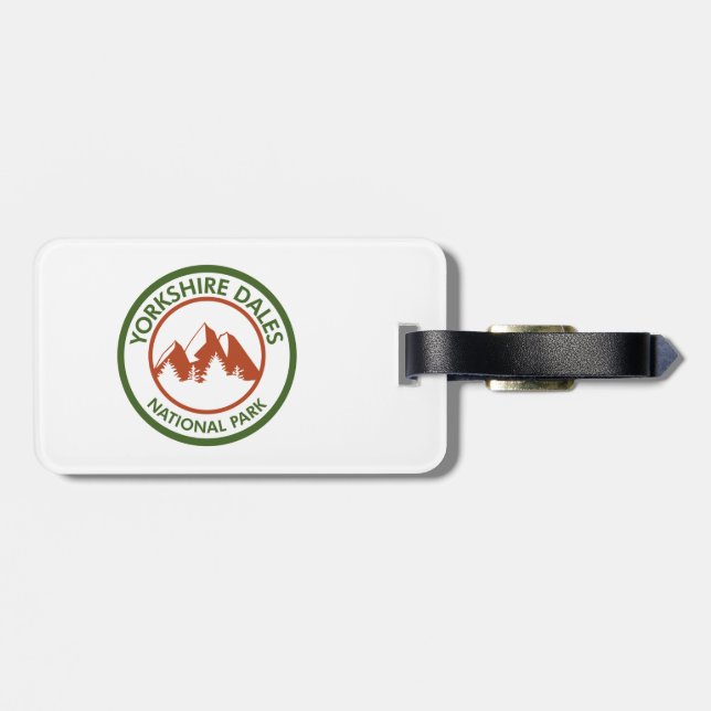 Yorkshire Dales National Park Luggage Tag (Back Horizontal)