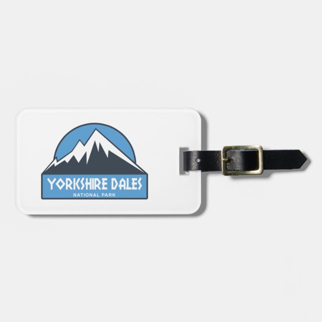 Yorkshire Dales National Park Luggage Tag (Front Horizontal)
