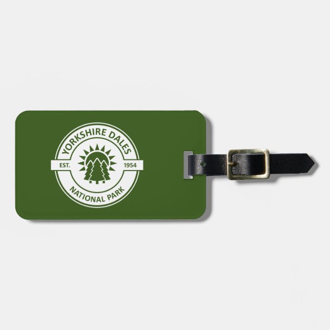 Yorkshire Dales National Park Luggage Tag (Front Horizontal)