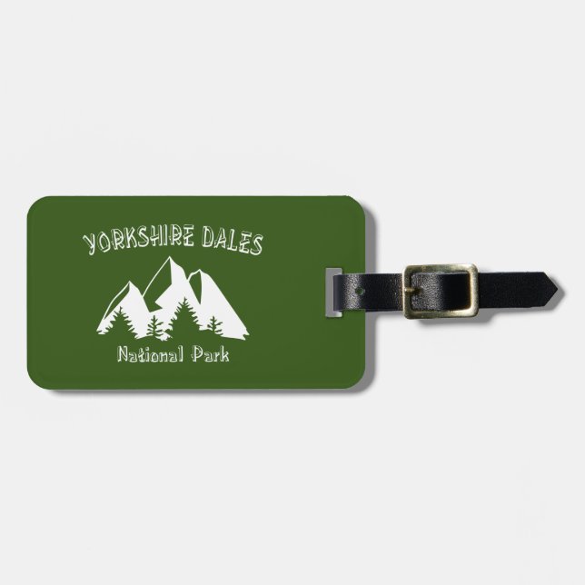 Yorkshire Dales National Park Luggage Tag (Front Horizontal)