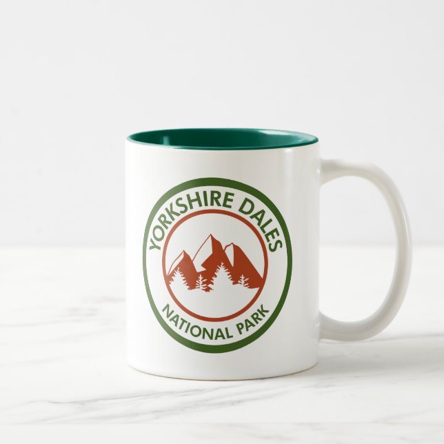 Yorkshire Dales National Park Two-Tone Coffee Mug (Right)