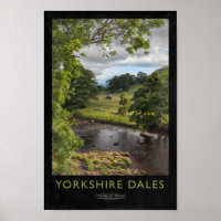 Yorkshire Dales Railway Poster