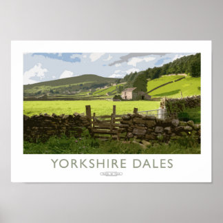 Yorkshire Dales Railway Poster