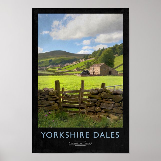 Yorkshire Dales Railway Poster (Front)