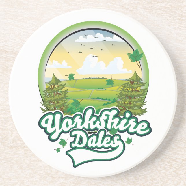 Yorkshire Dales Travel logo Coaster (Front)