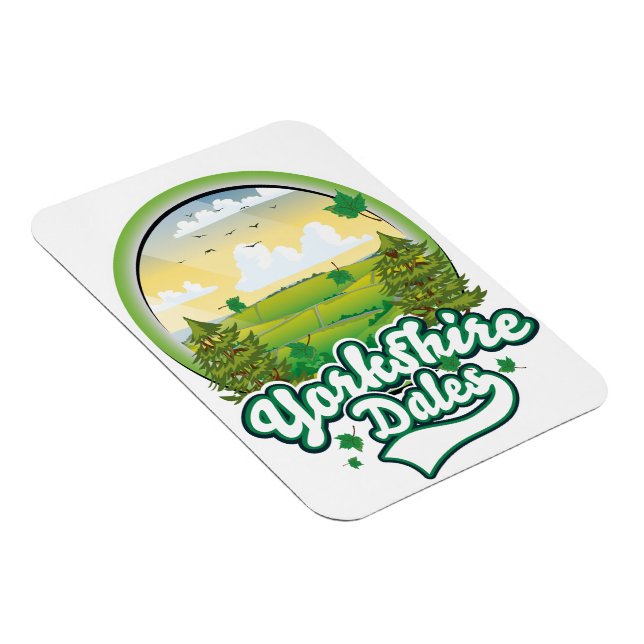 Yorkshire Dales Travel logo Magnet (Right Side)