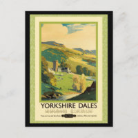 Yorkshire Dales Travel Poster