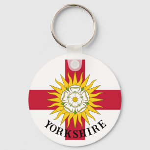 Yorkshire, England Vintage Keychain