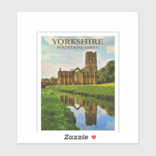 Yorkshire, Fountains Abbey,