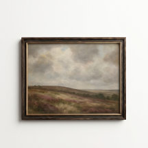 Yorkshire Heather Moorland Poster