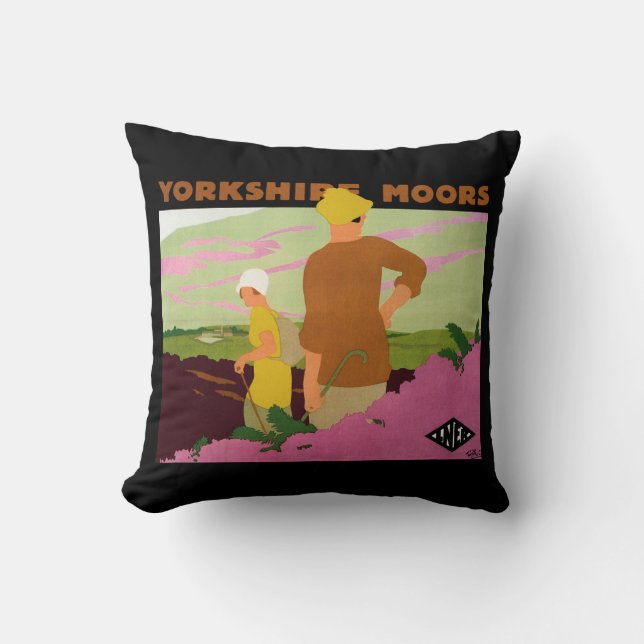 Yorkshire Moors Cushion (Front)