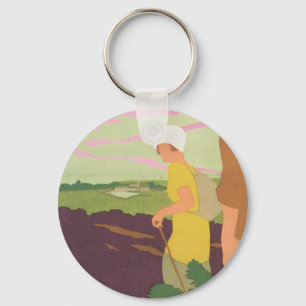 Yorkshire Moors Key Ring