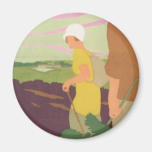 Yorkshire Moors Magnet (Front)