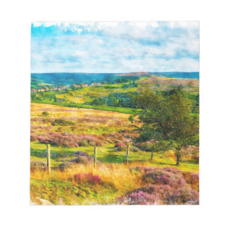 Yorkshire Moors  Notepad