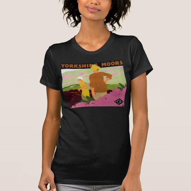 Yorkshire Moors T-Shirt (Front)