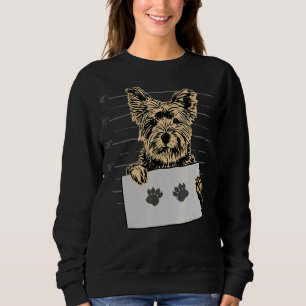 Yorkshire Mugshot Dog Owner Sweatshirt