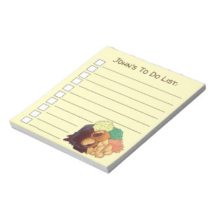 Yorkshire Pudding Sunday Roast UK British Food Notepad