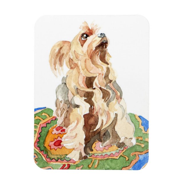 Yorkshire terrier 2012 magnet (Vertical)