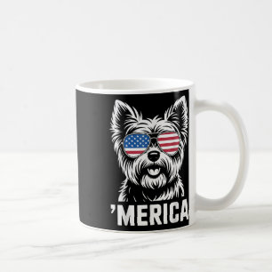 Yorkshire Terrier 4th Of July ‘merica Patriotic Coffee Mug