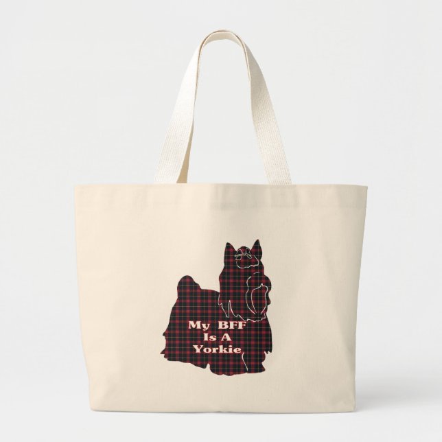 Yorkshire Terrier BFF Tote Bag (Front)