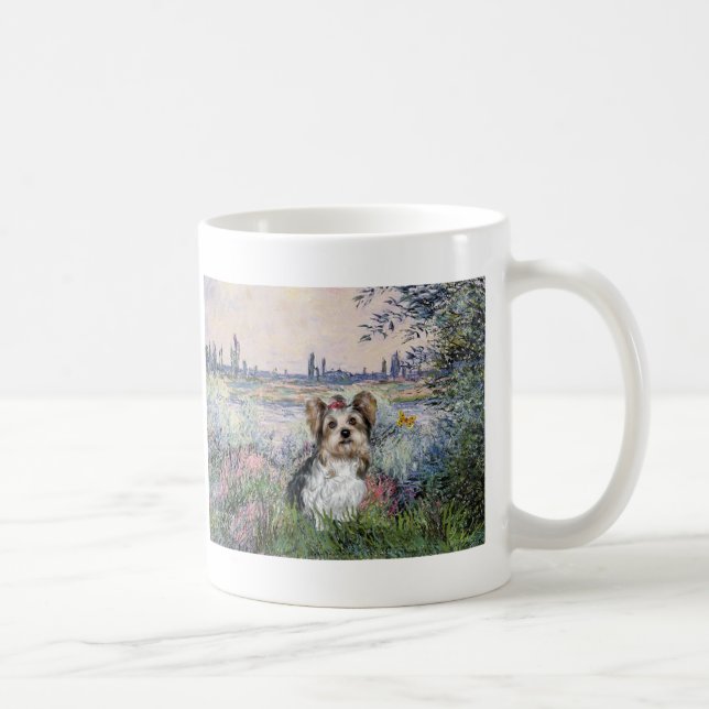 Yorkshire Terrier (Biewer) - By the Seine Coffee Mug (Right)