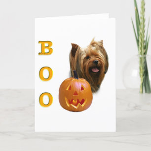 Yorkshire Terrier Boo Card