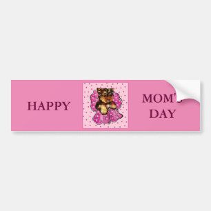 YORKSHIRE TERRIER BUMPER STICKER