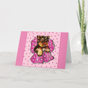 YORKSHIRE TERRIER CARD