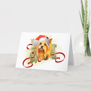 Yorkshire Terrier Christmas Card