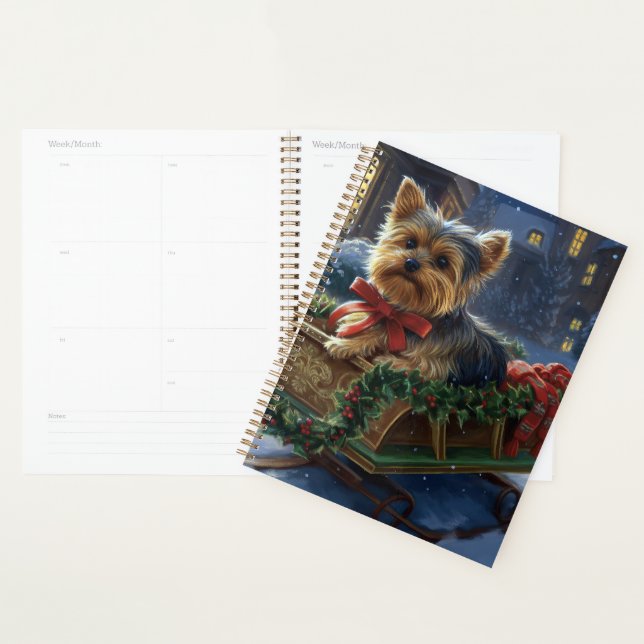 Yorkshire Terrier Christmas Festive Season Planner (Display)