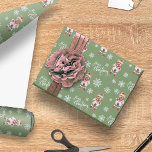 Yorkshire Terrier Christmas Wrapping Paper<br><div class="desc">Add a touch of charm to your gifts with our Yorkshire Terrier Christmas Wrapping Paper featuring a beautiful watercolor illustration of a Yorkshire Terrier, perfect for Christmas gifts. Ideal for dog moms and Yorkie lovers, this wrapping paper will make your gifts stand out. Design by Anna Szalacha, Happy Ann Designs....</div>