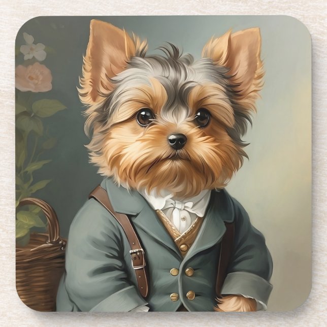 Yorkshire Terrier Coaster (Front)