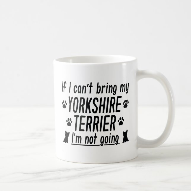 Yorkshire Terrier Coffee Mug (Right)